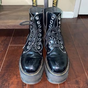Dr Marten Platform Boots Jadon Max